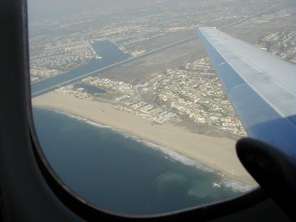 Playa Del Rey Beach.  Where people go rollerblading in bikinis and the like<br>Location: <a href="https://www.google.com/maps/search/?api=1&query=33.94862,-118.46284" target="_new">Over Pacific Ocean</a>